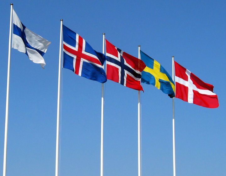 Nordic Flags. Source: Wikipedia